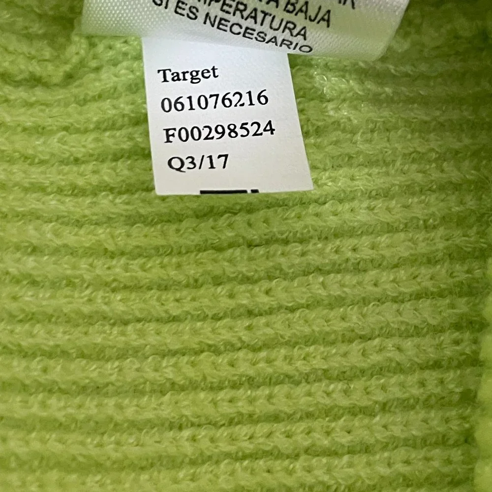 Mossimo Lime-Green Zing Beanie